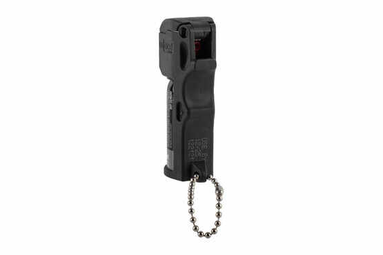 Mace Triple Action Pocket Pepper Spray features a flip top safety cap